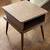 MID CENTURY MODERN Formica End Table with Drawer 5 thumbnail
