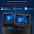 WONNIE 10.5" Two DVD Players Dual Screen Portable Twins CD Playe 5 thumbnail