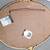 Vintage oval Wall mirror antique goldish color 5 thumbnail