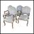 Kreiss Furniture Palazzo Arm Chairs, Set Of Four 1 thumbnail