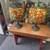 Vintage  pair of floral flower stained glass lamps lamp excellent cond 1 thumbnail