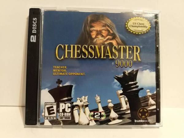 Chessmaster 9000 PC Windows 98MEXP in case 2 discs - MINT! 1