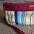 Longaberger Sunny Day Striped Foldable Lunch Bag 3 thumbnail