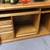 Large Oak Hidden Office Cabinet 2 thumbnail