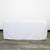 6 ft Fitted Polyester Tablecloth Rectangular White 4 thumbnail