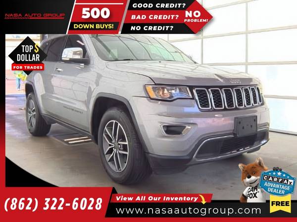 2019 Jeep Grand Cherokee Limited X 4x4 4 x 4 4-x-4 - $12,980 (The price in this ad is the downpayment)63654715074307122