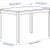 Wood Table set with 4 chairs 1 thumbnail