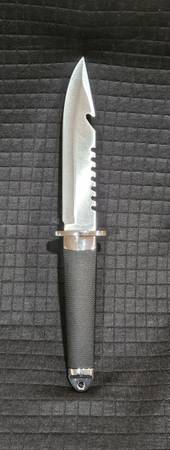 9.5" Fixed Blade Survival Knife w/ Sheath – Tactical Utility 1