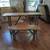 Distressed table and bench 4 thumbnail
