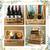 Set of 4 Rustic Wooden Storage Crates – Farmhouse Decorative Organizer Boxes 4 thumbnail