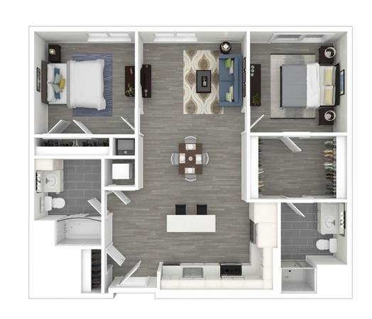 $2,610 / 2br - 991ft2 - Plank Flooring, Quartz Counters, Amazon Lockers, Pup Park, Fitness Gym (Lowell)63810012827777123