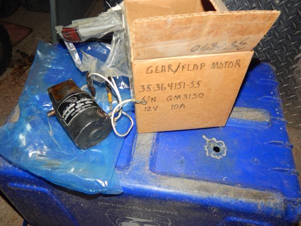 Beech Aircraft Flap Motor 12V 1