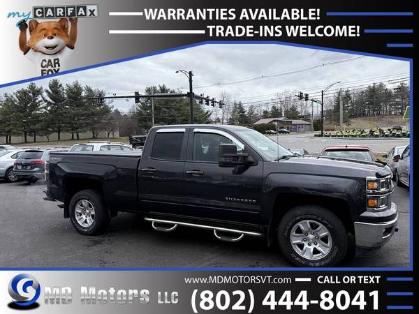 2015 Chevrolet Silverado 1500 LT 4x4Double 4 x 4 Double 4-x-4-Double C - $23,999 (TRADE-INS AVAILABLE!)63622657675393124