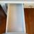 2-pc. POTTERY BARN White Wooden Lg. Desk Vanity Hutch, Storage Drawers 4 thumbnail