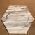 West Elm Hexagon White Marble 1 thumbnail