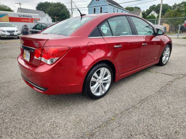 2013 Chevrolet Cruze LTZ con RS *Aprobación de crédito garantizada* - $6,495 (Lowell, MA *www.daveducharmesauto.com*)63437511781377123