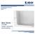 Enbol 24 Undermount Kitchen Sink - 24x18 inch Undermount White Porcela 7 thumbnail