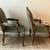 Vintage French Provincial Down Filled Arm Chairs 3 thumbnail