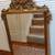 35"×50" Large beveled mirror with ornate gold frame;  11 thumbnail