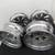 18" Cabo 18x7.5 Chrome Aluminum Wheels Rims 4x100 4x108 Bolt Great 14 thumbnail
