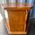 Vintage Mid-Century Hexagon Table – Bubble Glass, Solid Wood 6 thumbnail