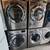 Gray lg steam front load washer and gas dryer set 1 thumbnail
