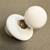 (Set of 6) PORCELAIN DRAWER KNOBS and EXTRA CERAMIC BASES 4 thumbnail