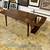 Mid Century Modern Designer Walnut Coffee Table with Magazine Rack 6 thumbnail