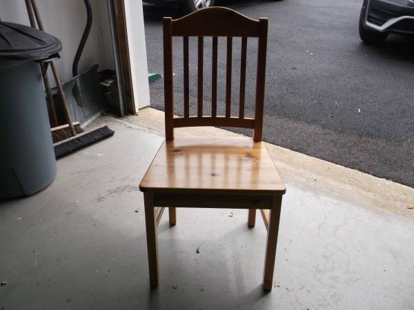 Golden Pine Side Chair 1