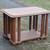 *Reduced!* Solid END COFFEE SIDE all WOOD TABLE! Retro! Hand crafted! 1 thumbnail
