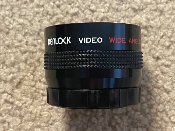 Kenlock 7512 0.5X Wide Angle Video Conversion Lens 1