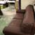 Brown leather couch -fits 2 to 3- delivery or pickup 2 thumbnail