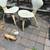 (2) Padded Cherner plywood chairs  B121 2 thumbnail