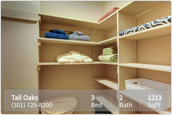 $2,530 / 3br - 1213ft2 - Hey, space seekers! 3 BR & 1213 Sq Ft of pure comfort. (Laurel)64040030447235122