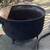 Antique iron cauldron planter 1 thumbnail