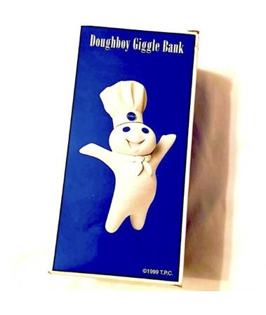 Pillsbury Doughboy Giggle Bank NIB 1