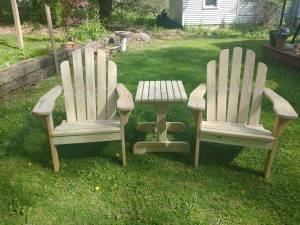 ADIRONDACK CHAIR SET 1