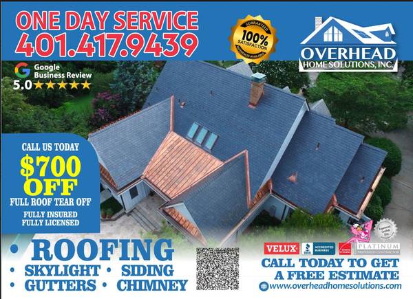 Roofing, Siding, Gutters, Skylights, Chimney, Snow Removal 1
