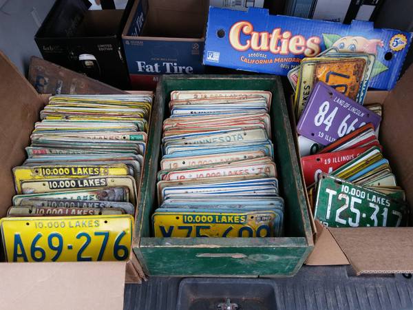 I NEED Your Old License Plates !!! Paying CA$H 1