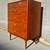 Drexel Declaration Mid Century Walnut Tallboy Dresser 3 thumbnail