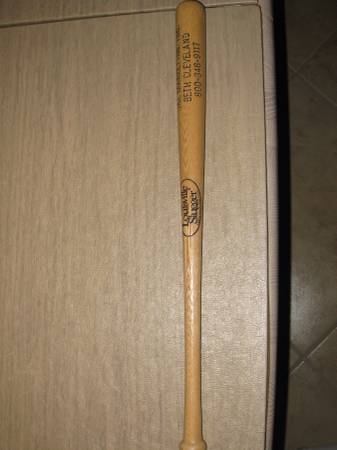 Wooden Miniature Baseball Bat 1