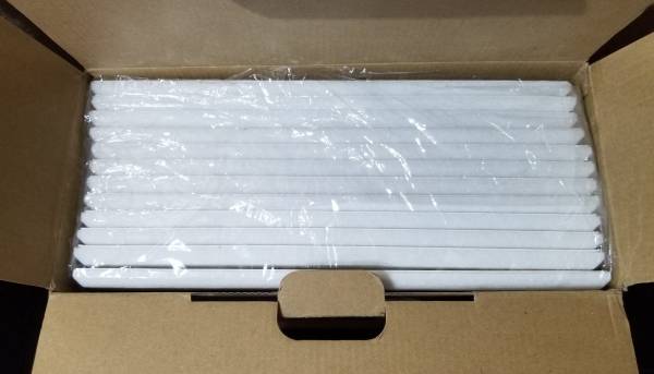 New Reverbeon 12PCS Acoustic Panels, 12"x12"x.37", White 1