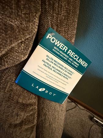 La-z-boy Astor Rocking Power Recliner with Headrest and Lumbar - $575 (Durand)63471093376257123