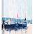 Trademark Fine Art 'Watercolor Boat Club I' Canvas Art by Emma Scarvey 3 thumbnail