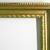 Vintage 1920s-40s Wood Picture Frame, Painted Gold, Great Condition 5 thumbnail