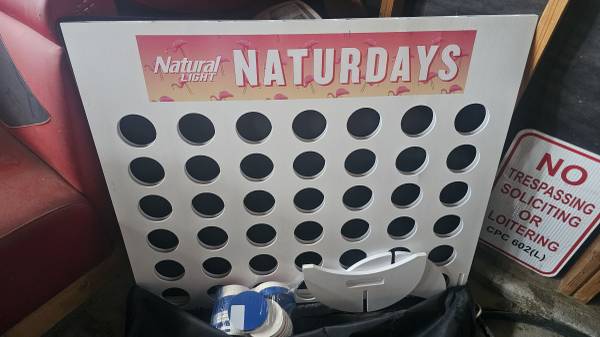 Natural Light merch garage stuff - $50 (Hemet)63471080561411121