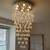Long crystal chandelier 2 thumbnail