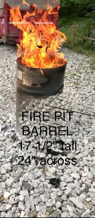 FIRE RING FIRE PIT BARREL 1