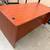 Used 66" Double Pedestal Office Desk - Cherry Laminate 2 thumbnail