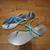 Just Fab Evi Green/Silver Size 9 Women's Sandals 1 thumbnail
